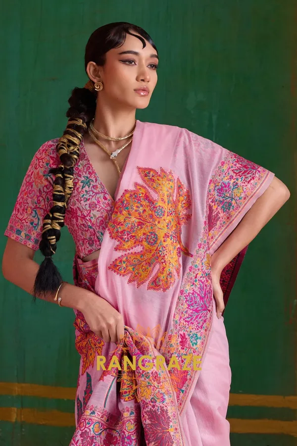 Baby_Pink_Cotton_Saree_For_Women