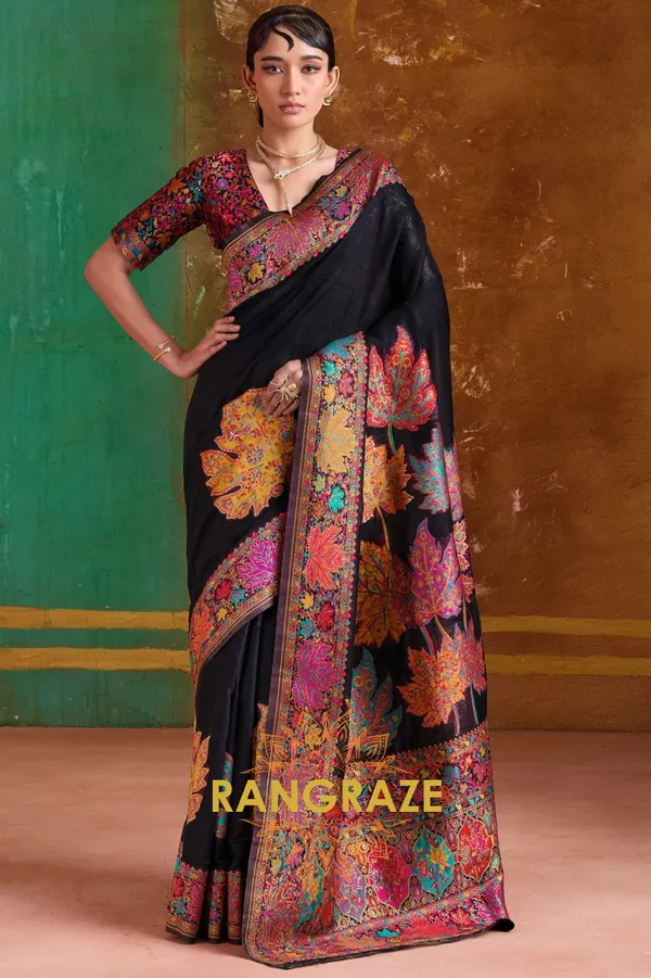 Midnight_Black_Cotton_Saree_For_Women