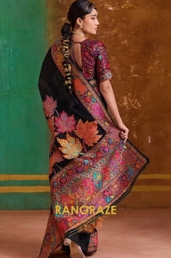 Midnight_Black_Cotton_Saree_For_Women