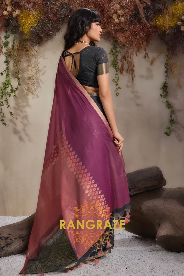 Jet_Black_Banarasi_Saree_For_Women