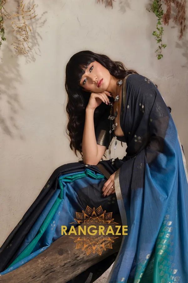 Onyx_Black_Banarasi_Saree_For_Women