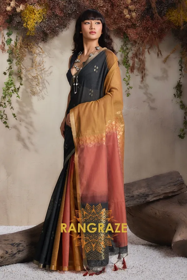 Marvel_Black_Banarasi_Saree_For_Women