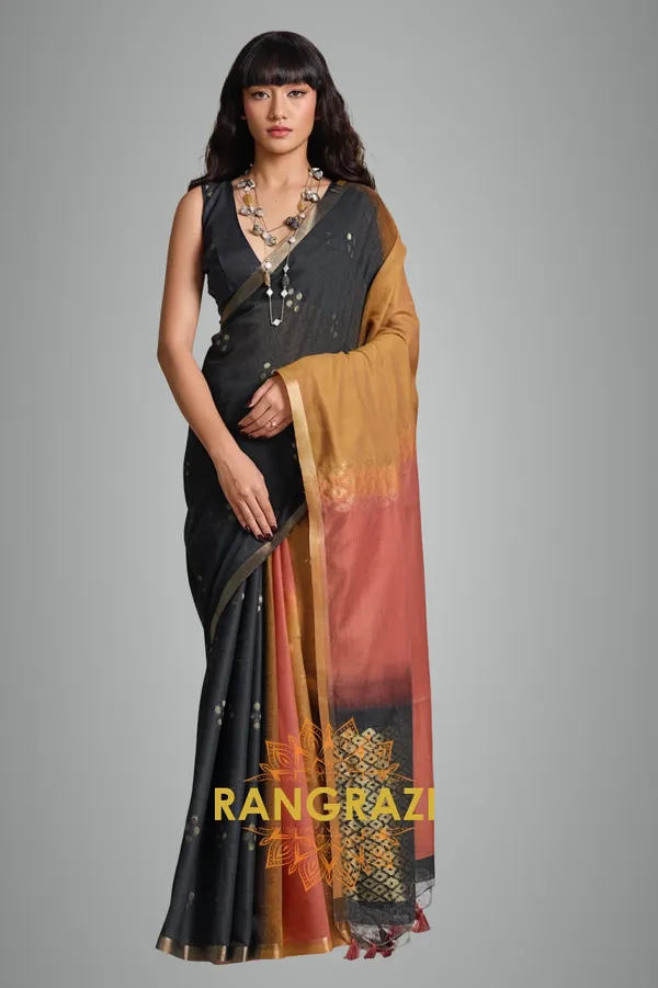 Marvel_Black_Banarasi_Saree_For_Women