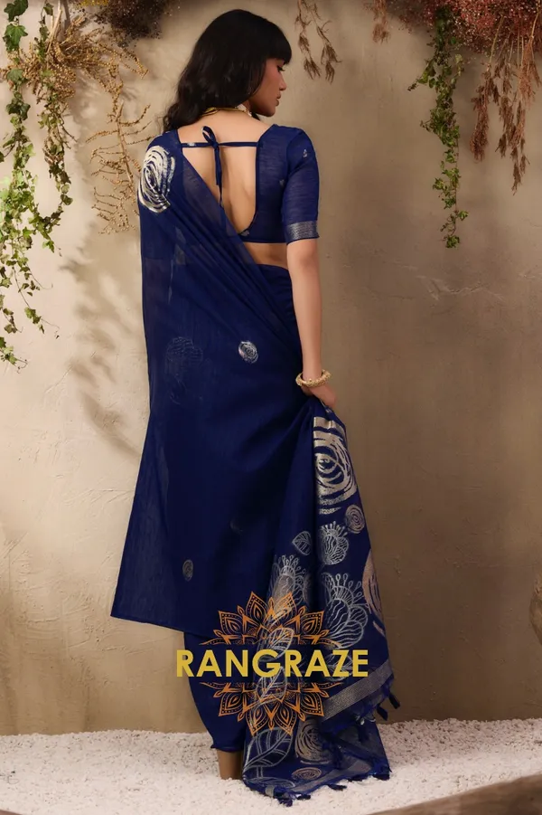 MAGENTA_PURE_MANGA_SILK_HANDLOOM_WEAVING_BANARASI_SAREE