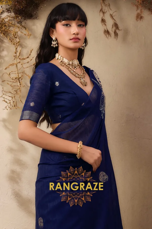 MAGENTA_PURE_MANGA_SILK_HANDLOOM_WEAVING_BANARASI_SAREE