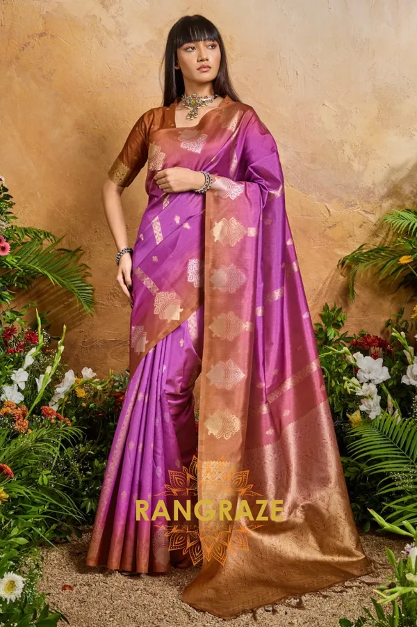 Bridal_Pink_Banarasi_Saree_For_Women