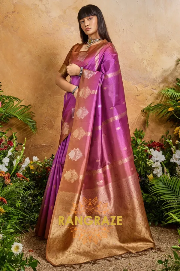Bridal_Pink_Banarasi_Saree_For_Women