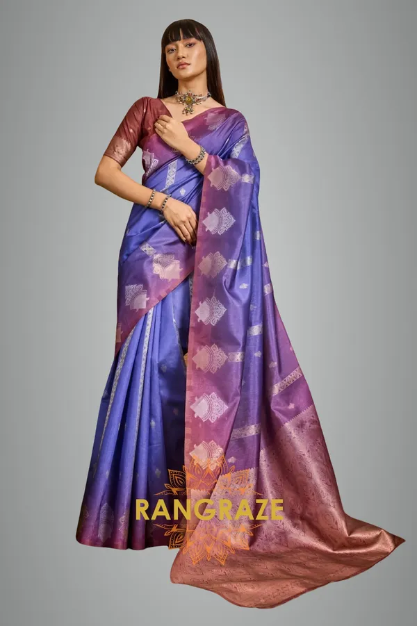Regal_Purple_Banarasi_Saree_For_Women