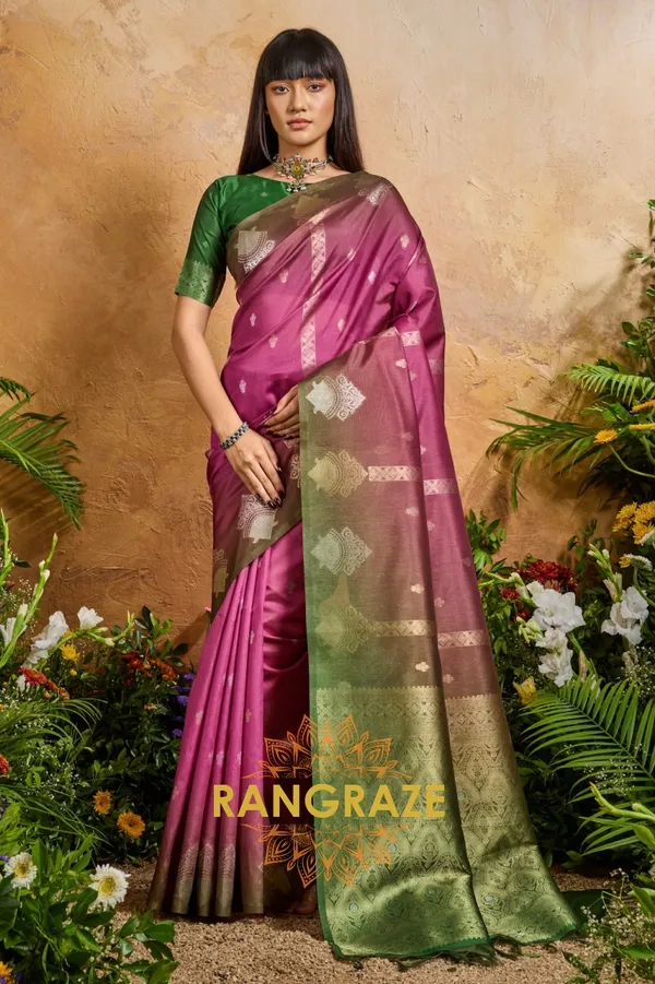 Majestic_Magenta_Banarasi_Saree_For_Women