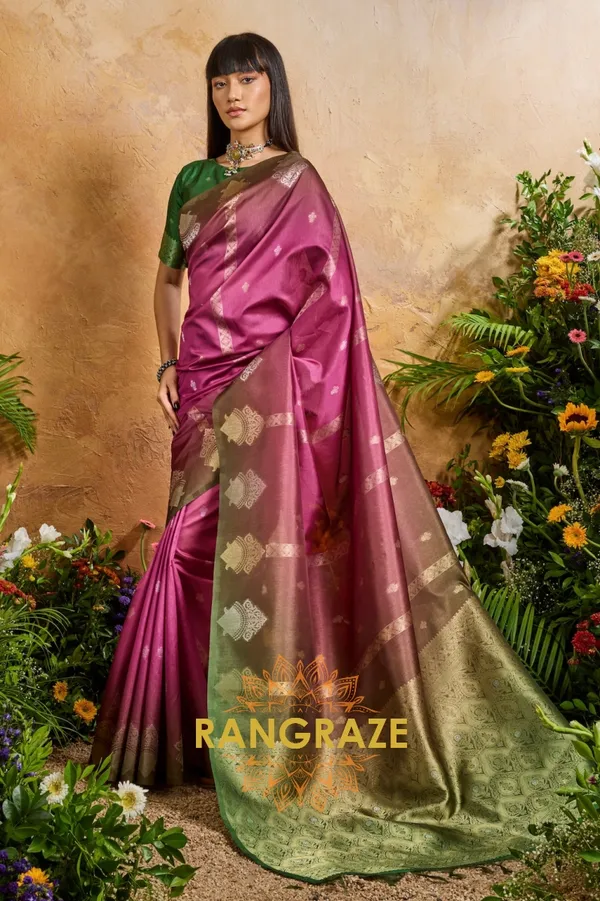 Majestic_Magenta_Banarasi_Saree_For_Women
