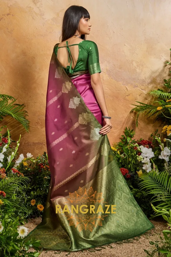Majestic_Magenta_Banarasi_Saree_For_Women