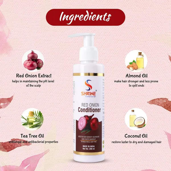 Red_Onion_Hair_Conditioner_Strengthening_&_Hair_Fall_Control_Formula_Soft_&_Smooth_Finish_200Ml
