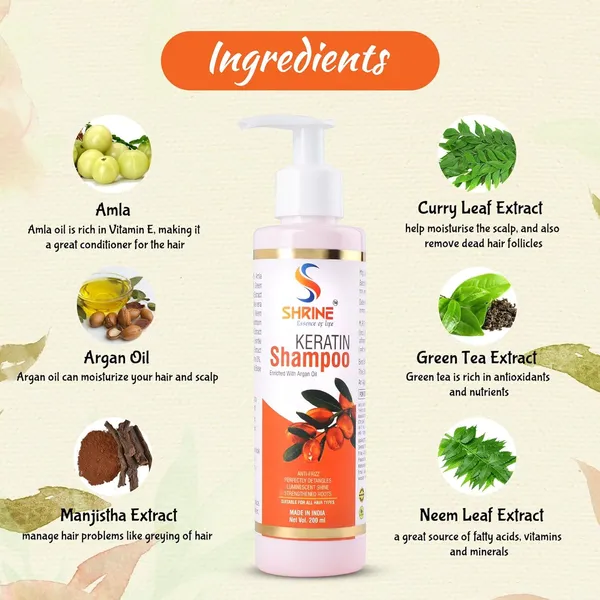 Keratin_Shampoo_For_Women_Clarifying_And_Shine_Boost_Sulphate_And_Paraben_Free_400Ml_Combo_(Pack_Of_2)