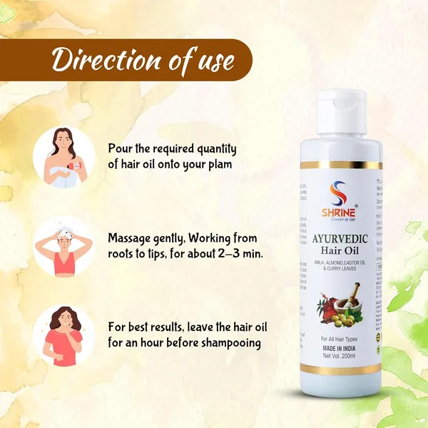 Combo_(Pack_Of_2)_Ayurvedic_Hair_Oil_400Ml_Each_Natural_Nourishment_For_Healthy_Strong_&_Shiny_Hair