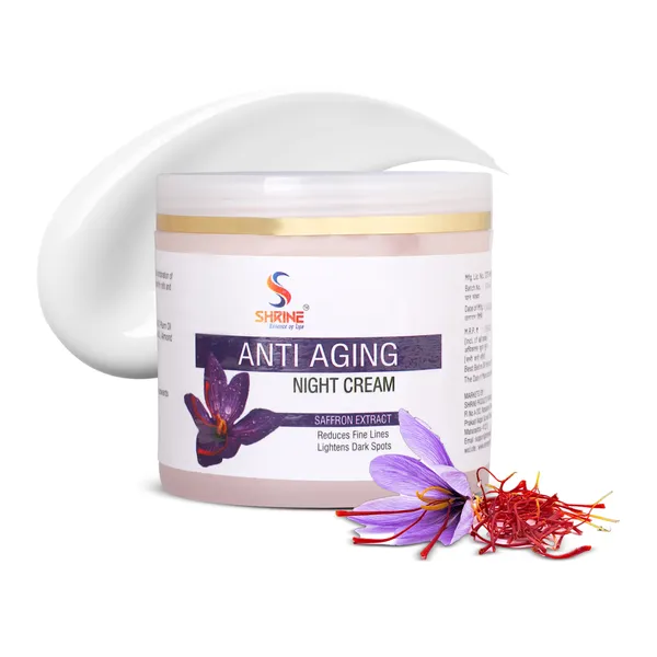 Anti_Ageing_200G_Combo_(Pack_Of_2)_Night_Cream_With_Saffron_&_Aloe_Vera_Restores_Radiance_Overnight_Face_Glow_Cream
