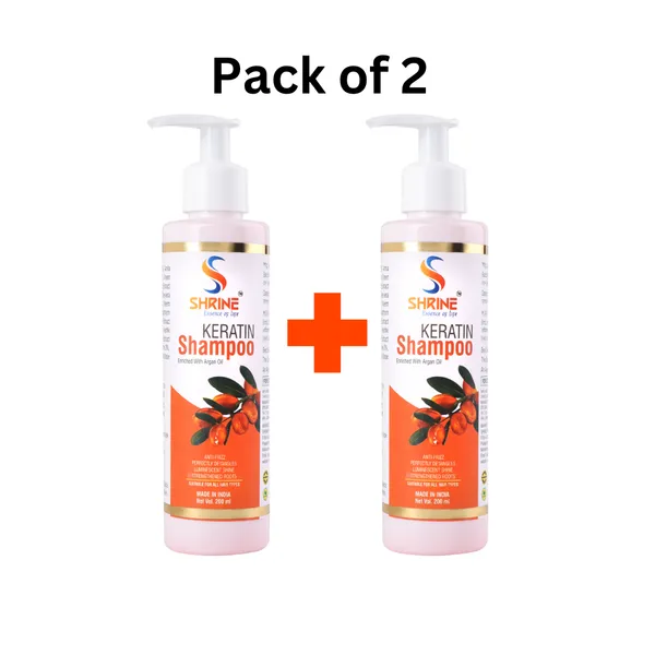 Keratin_Shampoo_For_Women_Clarifying_And_Shine_Boost_Sulphate_And_Paraben_Free_400Ml_Combo_(Pack_Of_2)