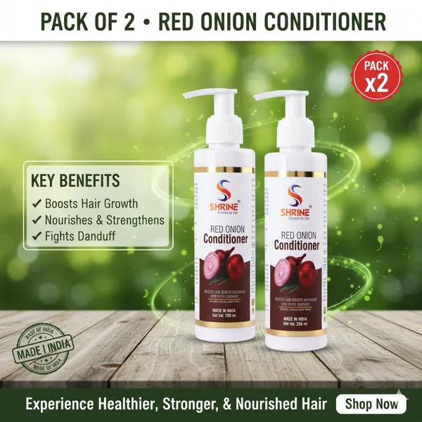 Red_Onion_Hair_Conditioner_400Ml_Strengthening_&_Hair_Fall_Control_Formula_Soft_&_Smooth_Finish-Combo_(Pack_Of_2)
