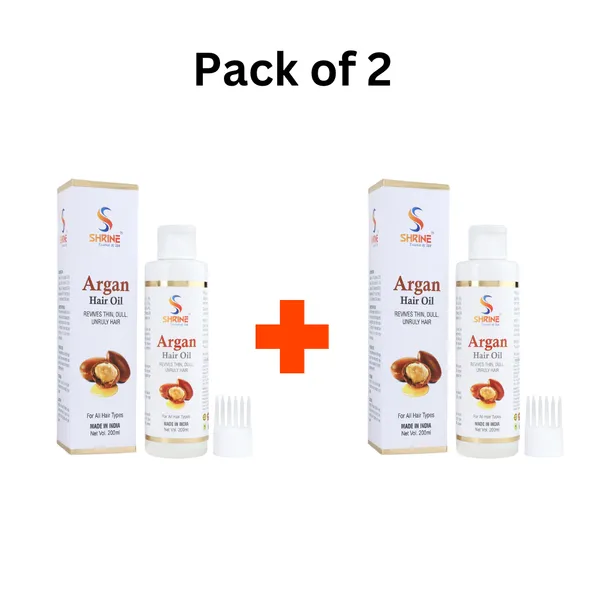 Combo_(Pack_Of_2)_Argan_Hair_Oil_400Ml_Natural_Nourishment_For_Healthy_Strong_&_Shiny_Hair