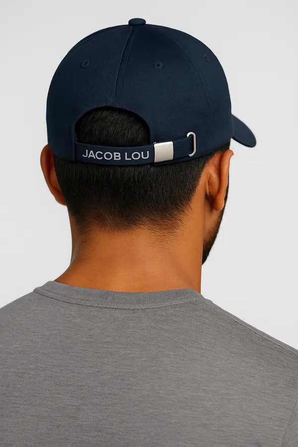 Navy_Blue_Stylish_Baseball_Cap_Made_From_Premium_Polyester_With_Adjustable_Metal_Buckle_For_Unisex