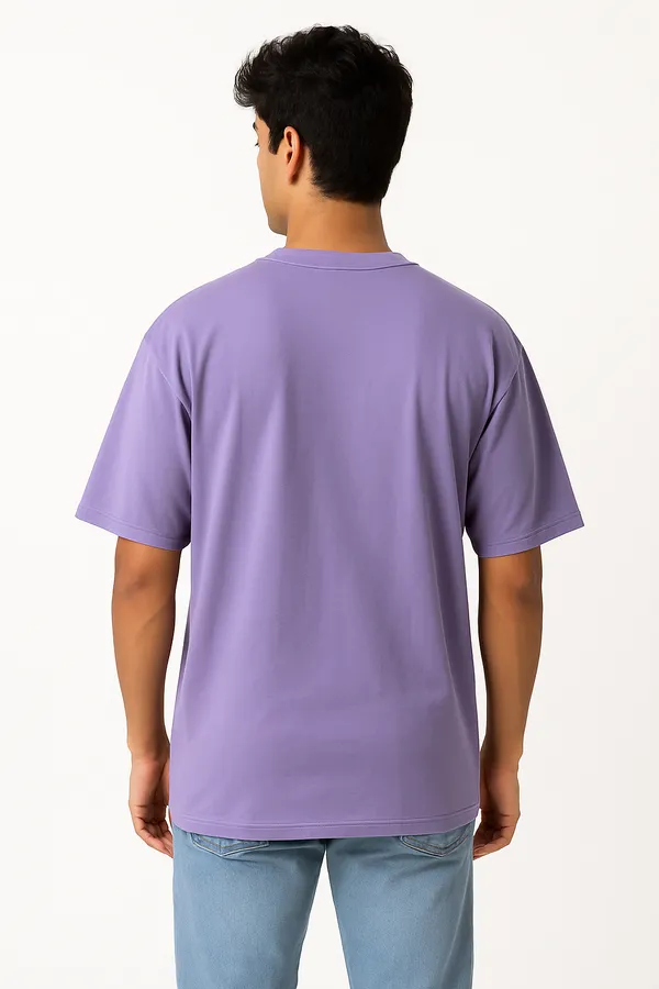 Solid_Polo_Neck_Pure_Cotton_Wine_Colour_T-Shirt_For_Men