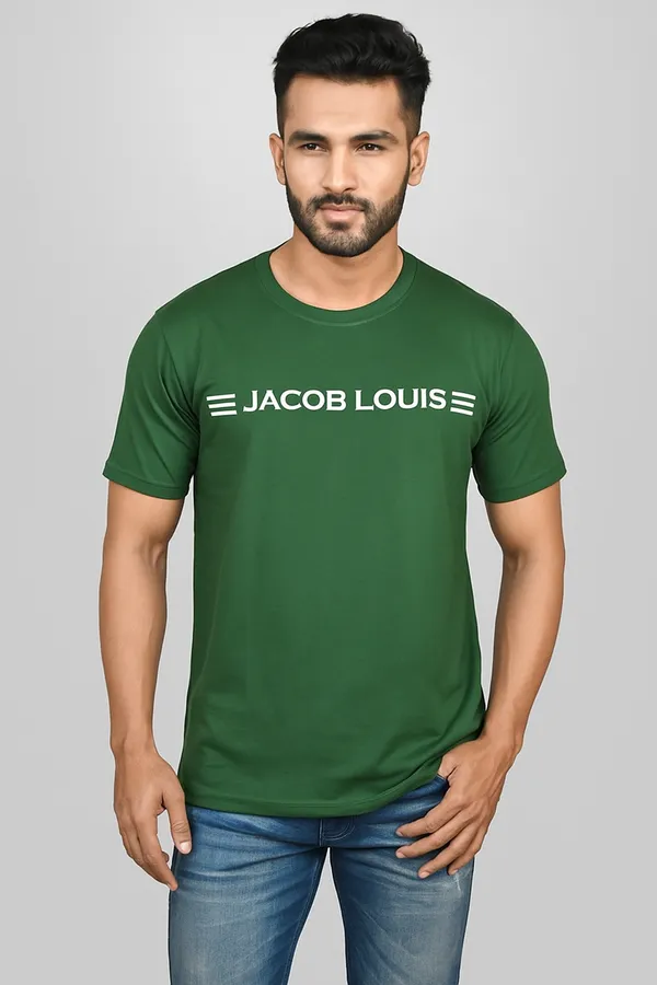 Green_Pure_Cotton_Round_Neck_T-Shirt