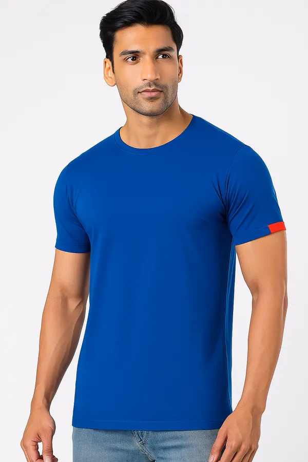 Blue_Pure_Cotton_Round_Neck_T-Shirt