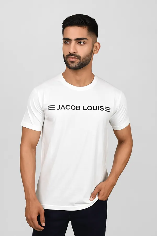 White_Pure_Cotton_Round_Neck_T-Shirt
