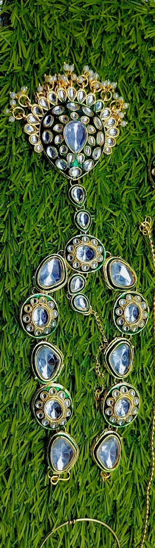 Green_Gold_Plated_Necklace_Set_For_Women