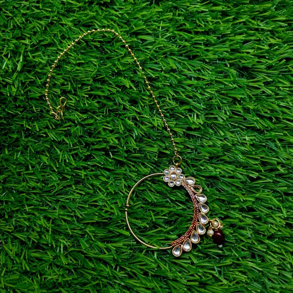 Red_Gold_Plated_Necklace,_Earring_&_Maang_Tikka_Set_For_Women