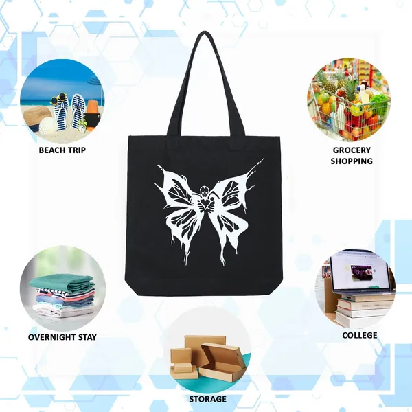 Black_Canvas_Tote_Bag_For_Girls
