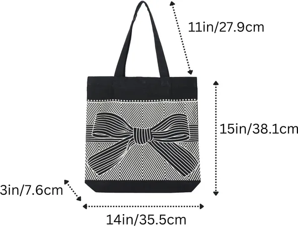 Black_&_White_Canvas_Tote_Bag_For_Women