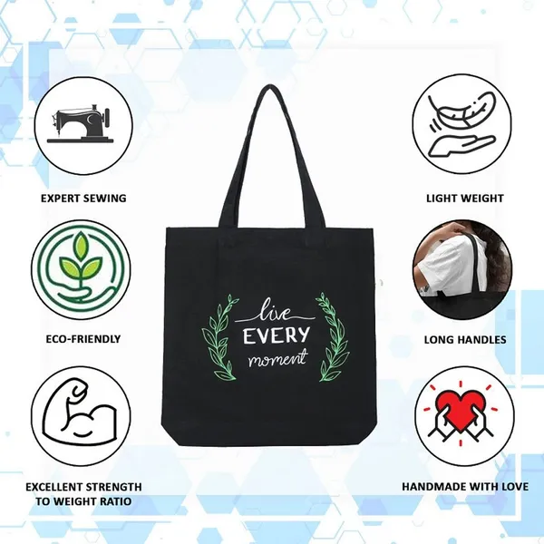 Black_Canvas_Tote_Bag_For_Girls