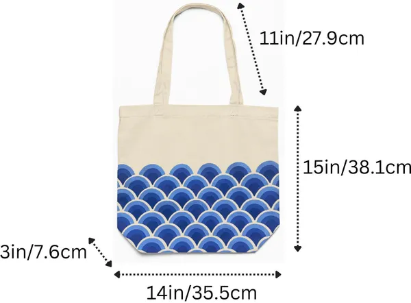 White_&_Blue_Canvas_Tote_Bag_For_Women