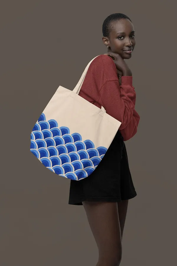 White_&_Blue_Canvas_Tote_Bag_For_Women