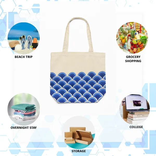 White_&_Blue_Canvas_Tote_Bag_For_Women