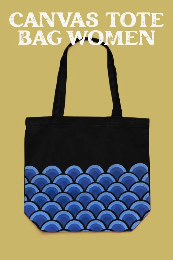 Black_&_Blue_Canvas_Tote_Bag_For_Girls