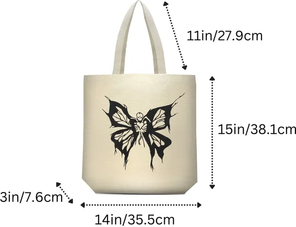 Beige_Canvas_Butterfly_Tote_Bag_For_Women