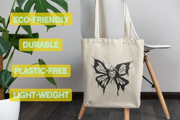 Beige_Canvas_Butterfly_Tote_Bag_For_Women