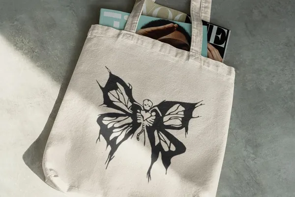 Beige_Canvas_Butterfly_Tote_Bag_For_Women