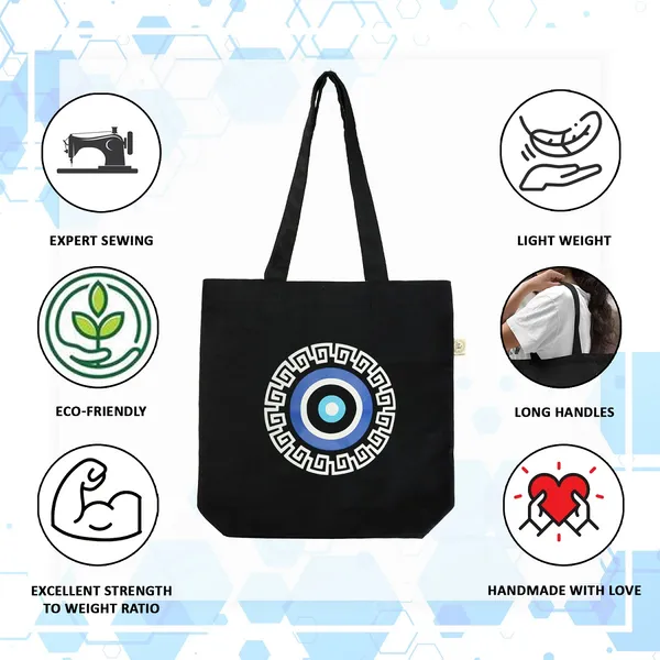 Black_Canvas_Evil_Eye_Tote_Bag_With_Zipper_And_Pocket