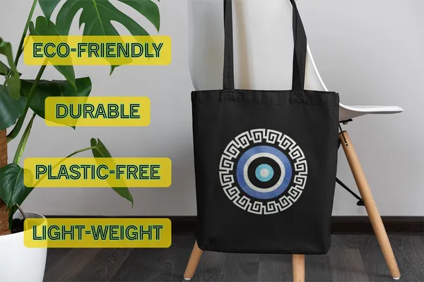 Black_Canvas_Evil_Eye_Tote_Bag_With_Zipper_And_Pocket