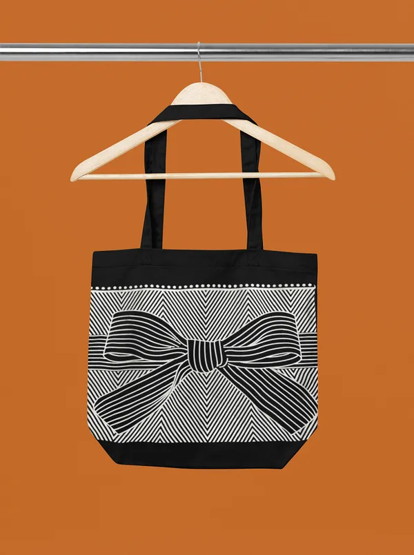 Black_&_White_Canvas_Tote_Bag_For_Women