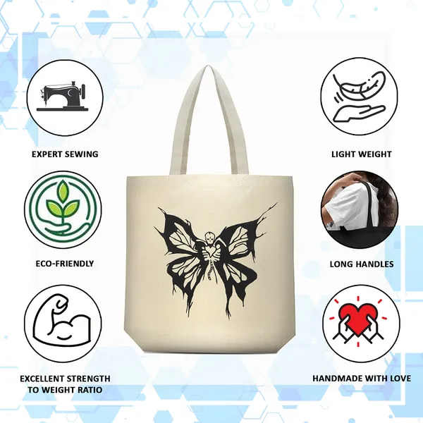 Beige_Canvas_Butterfly_Tote_Bag_For_Women
