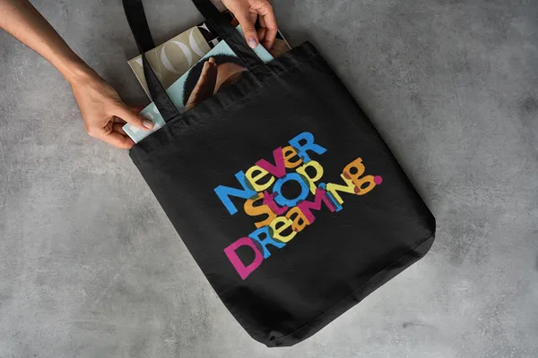 Black_Canvas_Tote_Bag_For_Girls