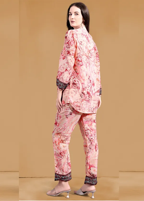 Pink_Rayon_Cotton_Co-Ords_For_Women