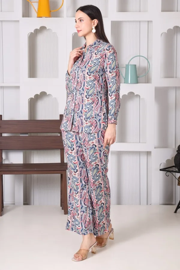 Multicolor_Rayon_Cotton_Co-Ords_For_Women