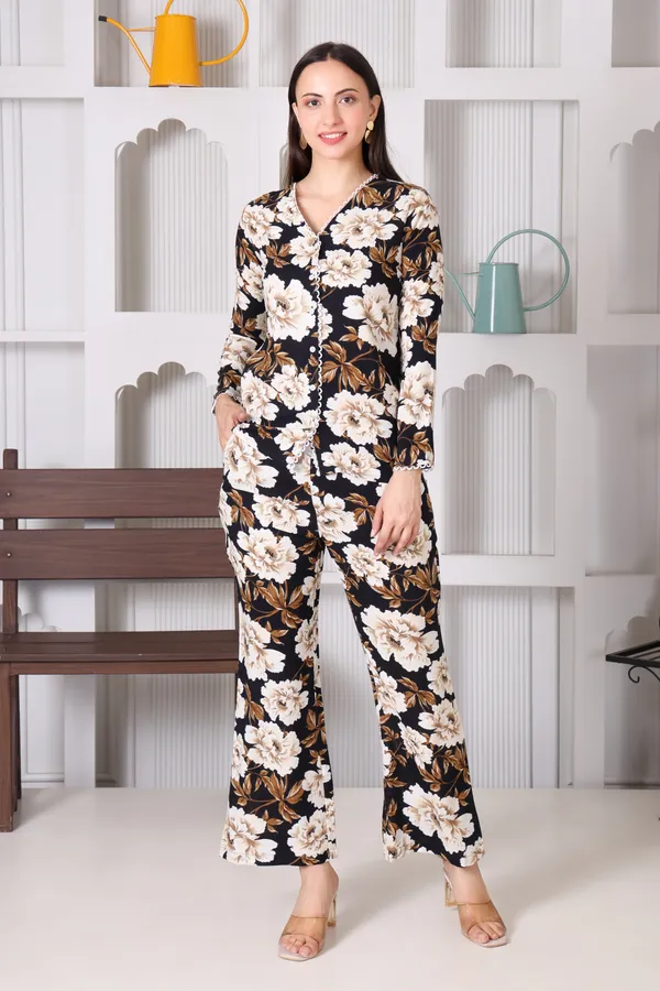 Black_Rayon_Cotton_Co-Ords_For_Women