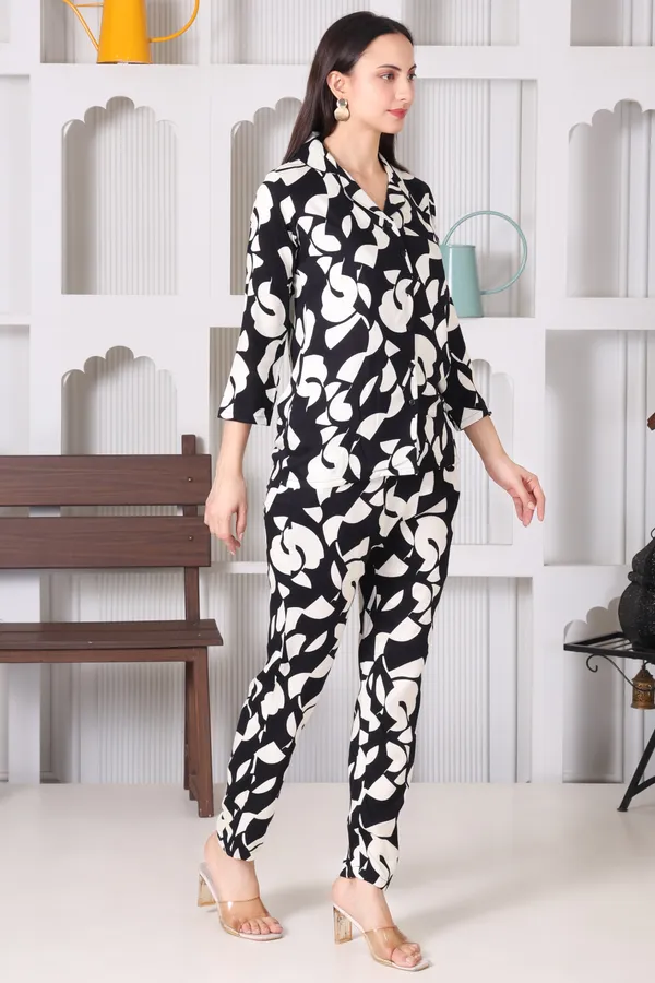 Black_Rayon_Cotton_Co-Ords_For_Women