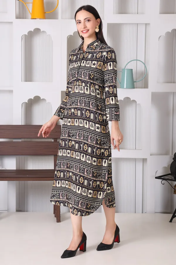 Black_Rayon_Cotton_Dresses_For_Women