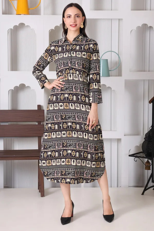 Black_Rayon_Cotton_Dresses_For_Women